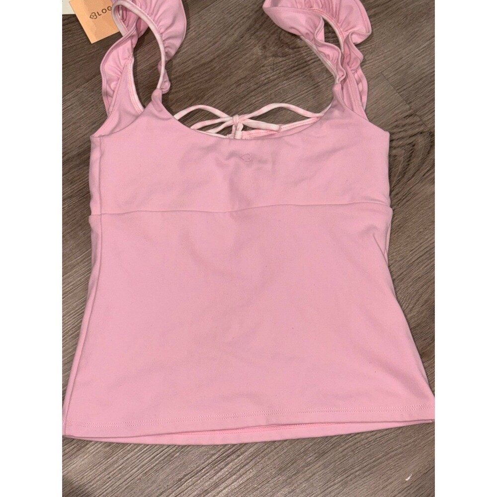 Blogilates Women's Ruffle Tank Top NWT Size Small - Picture 12 of 12